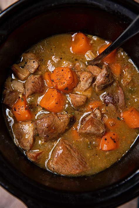 Bring The Comfort Of Pork Stew To Your Crockpot Slow Cooker Pork