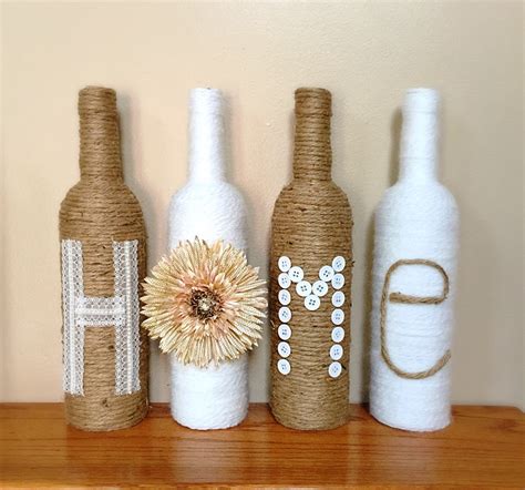 100 Diy Wine Bottle Crafts Home Design Garden