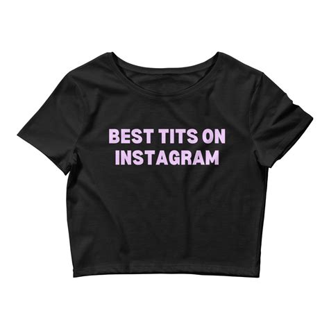 Ice Spice Best Tits On Instagram Crop Top Tee Pygear Com