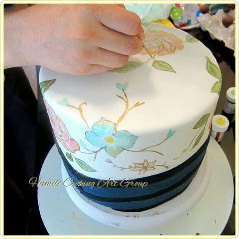Hand Painting Cake Cake Birthday Cake Desserts