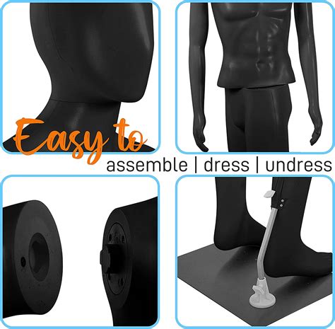 Buy Serenelife Adjustable Male Mannequin Full Body Body 73 Detachable