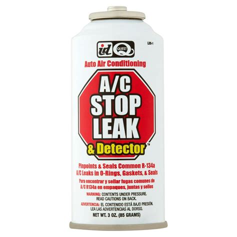 Id Quest Ac Stop Leak And Detector Auto Air Conditioning 3 Oz Walmart