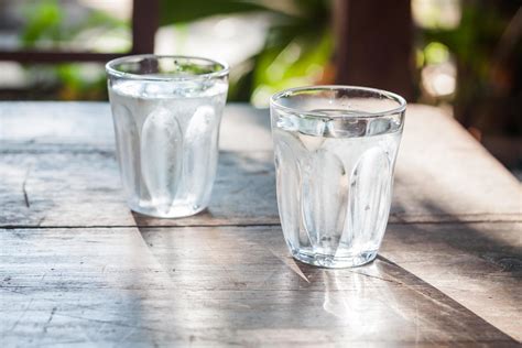 Two Glasses Of Water 1740731 Stock Photo At Vecteezy