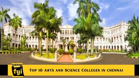 Top 10 Arts And Science College In Chennai Discovering Academic Excellence Education