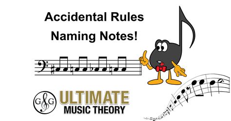 Scales are a set of sounds ordered by their pitches. Accidental Rules - Naming Notes - Ultimate Music Theory