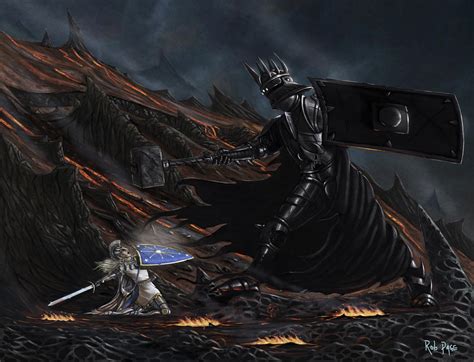 The Fall Of Fingolfin Silmarillion Tolkien2016 By Robpage On Deviantart