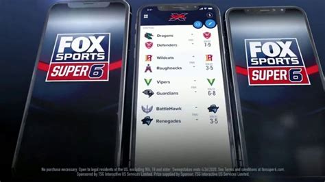 Fox sports is your source for scores and news for your favorite teams and sports. FOX Sports App TV Commercial, 'XFL Super 6' - iSpot.tv