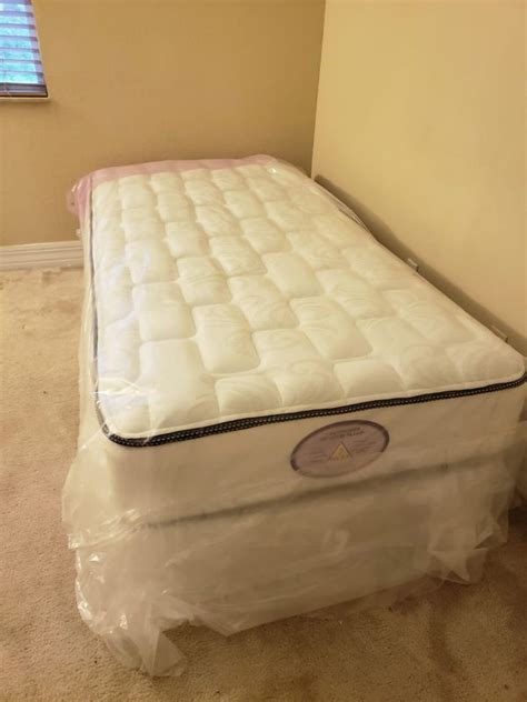 While you may think that you don't need more. NEW TWIN MATTRESS AND BOX SPRING 2PC, bed frame not ...