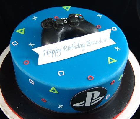 Открыть страницу «playstation» на facebook. Playstation Birthday Cake | Birthday cakes for teens ...
