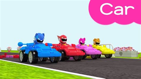 Learn Colors With Miniforce Car Cars Color Car Slide Color