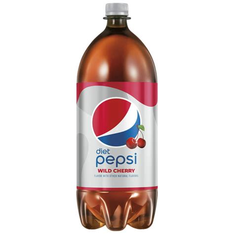 Diet Pepsi Soda Wild Cherry 2 Liter Bottle
