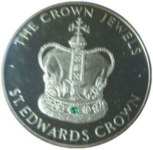 Coin 5 Crowns The Crown Jewels St Edward S Crown Turks And Caicos