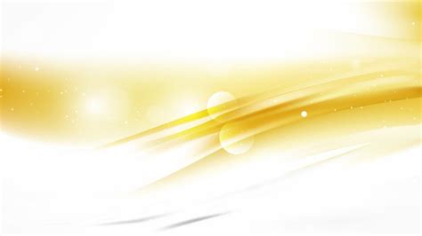 White And Gold Abstract Background Image