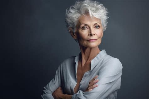 Premium Ai Image Older Woman Portrait Looks Like Shes Been Through A Lot