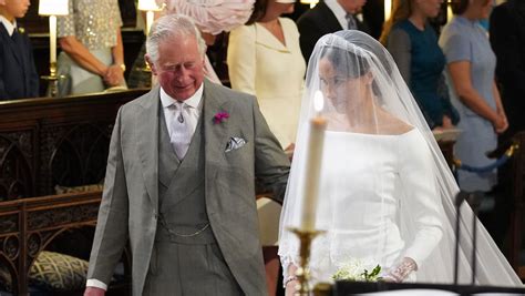 Prince Charles Walks Meghan Markle Down Aisle At Royal Wedding Photos