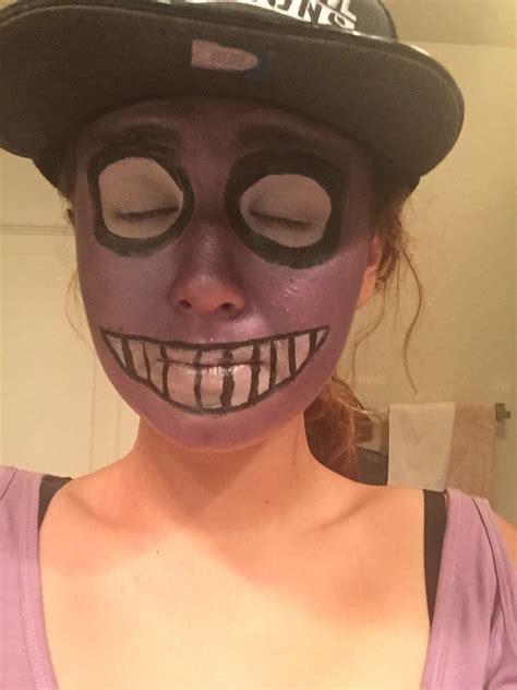 My Purple Guy Cosplay💜 Halloween Face Makeup Purple Guy Face Makeup