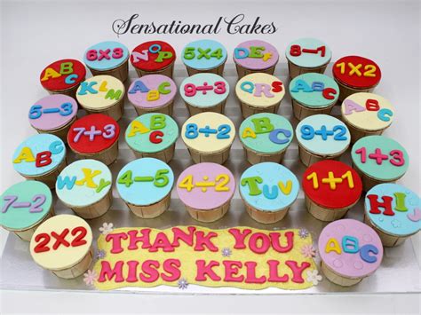 The Sensational Cakes Counting Mathematical Theme Cupcakes For