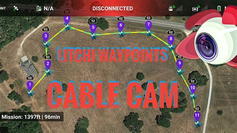 Use Litchi Waypoints As Cable Cam Youtube