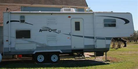 07 Ameri Camp Camper Trailer 5th Wheelgooseneck For Sale In Terrell