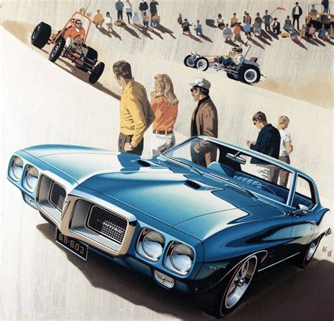 Art Fitzpatrick 60s Vintage Cars Car Pontiac Firebird