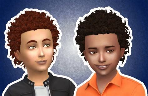 Close Curls For Boys At My Stuff Sims 4 Updates