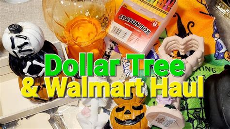 Dollar Tree Walmart Haul Youtube