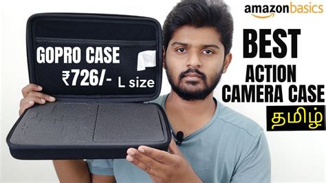 Amazonbasics Large Carrying Case For Goproblack Action Camera Case