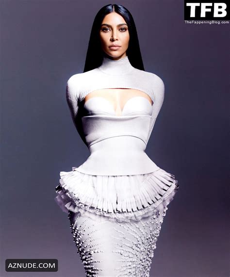 Kim Kardashian Sexy Poses Showing Off Her Hot Figure In A Photoshoot