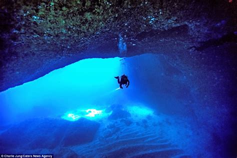 Charlie Jung Photographs Worlds Most Breathtaking Underwater Caves In