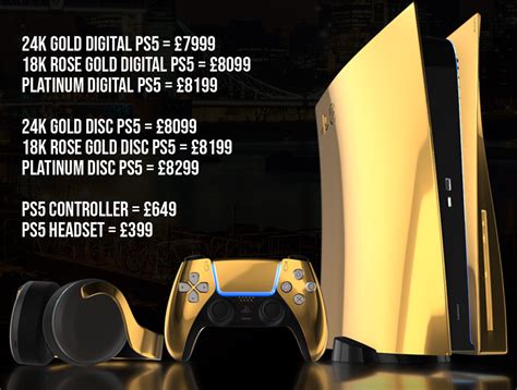 24k Gold Ps5 Up For Preorder Through Truly Exquisite