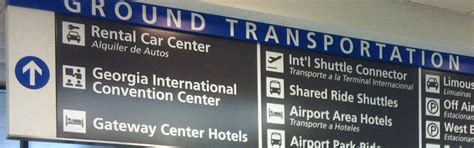 Atl Ground Transportation Transport Informations Lane