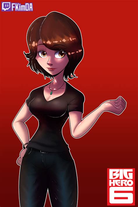 Big Hero 6 Aunt Cass Fan Art