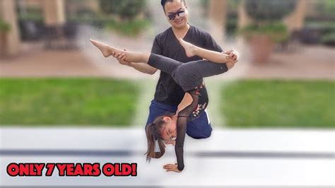 Ava Teaches Crazy Flexible Gymnastic Moves Part 6 Youtube