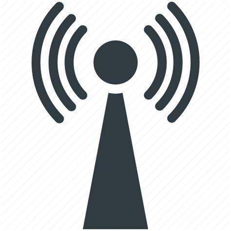 Communication tower, signal tower, wifi antenna, wifi tower, wireless antenna icon