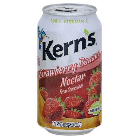 Kerns Kerns® Strawberry Banana Nectar Fruit Juice 115 Fl Oz Can