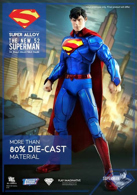 New 52 Superman Alloy Action Figure