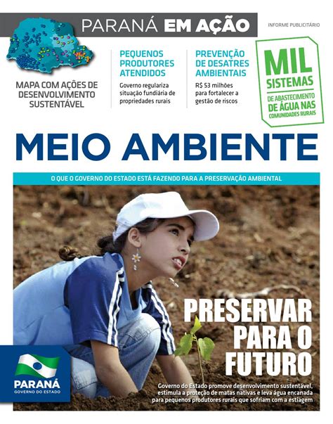 Meio Ambiente By Agência De Notícias Do Paraná Issuu