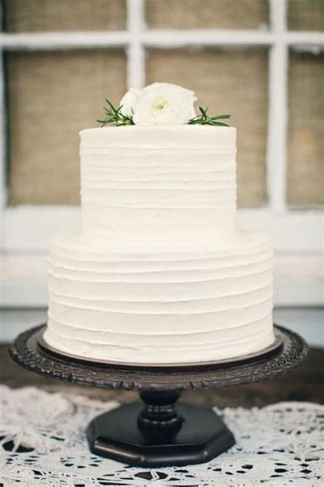 15 Simple But Elegant Wedding Cakes For 2018 2825862 Weddbook