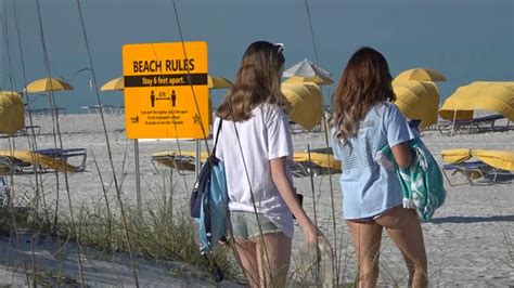 Iconic Beaches Reopen Along Floridas Gulf Coast