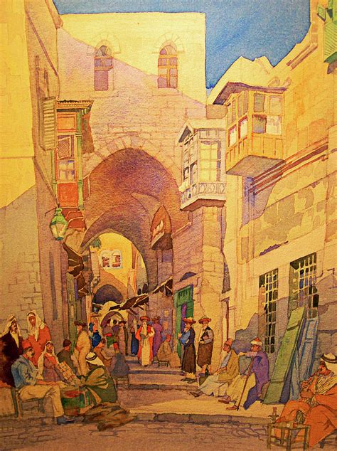 Jerusalem Old City Street Photograph By Munir Alawi Fine Art America
