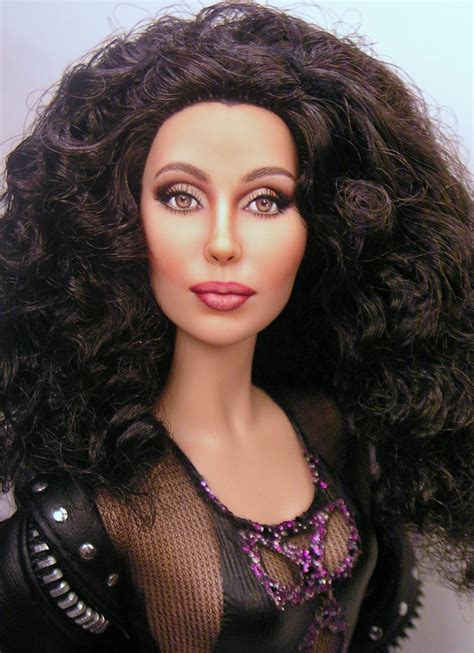 Cher Doll Repaint By Pamela Reasor Beautiful Dolls Beautiful People Famous Celebrities Celebs