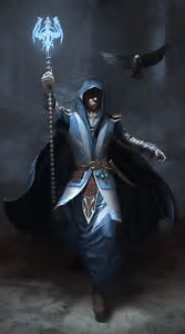 Image result for blue robbed mages dnd