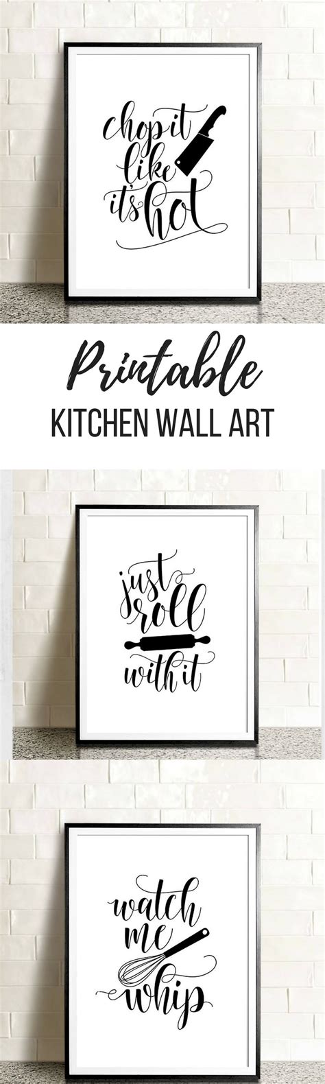 Printable Kitchen Wall Art