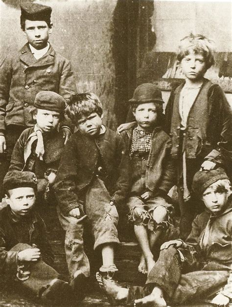 Vintage Photo Victorian London Street Children Victorian Life
