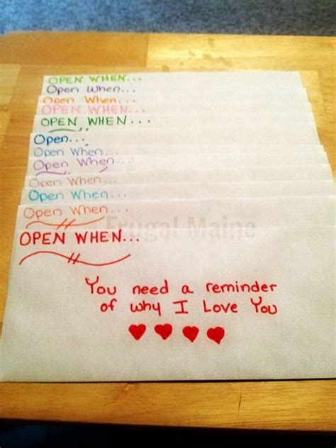 Creative Open When Letter Ideas And Designs