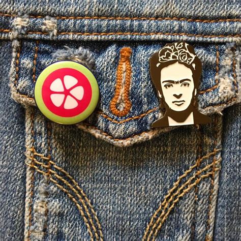 frida kahlo portrait enamel pin etsy frida kahlo portraits frida kahlo enamel pins