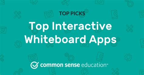Top Interactive Whiteboard Apps Common Sense Education