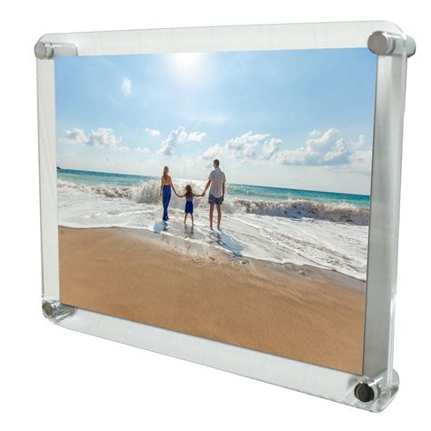 Photo Frame Wall Mounted A3 Acrylic Poster Frame In 4 Finishes Dsfa3