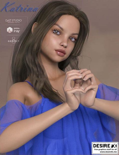 Desire Fx 3d Models Tdt Katrina For Genesis 8 Female
