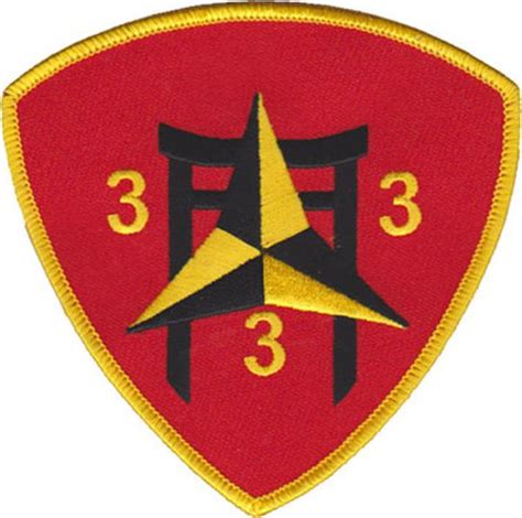 3rd Battalion 3rd Marines Usmc Patch Military Uniform Supply Inc